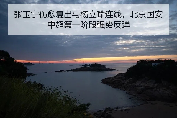 张玉宁伤愈复出与杨立瑜连线，北京国安中超第一阶段强势反弹